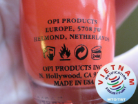 Cảnh báo quy định của hoa kỳ đối với sản phẩm sơn móng tay.